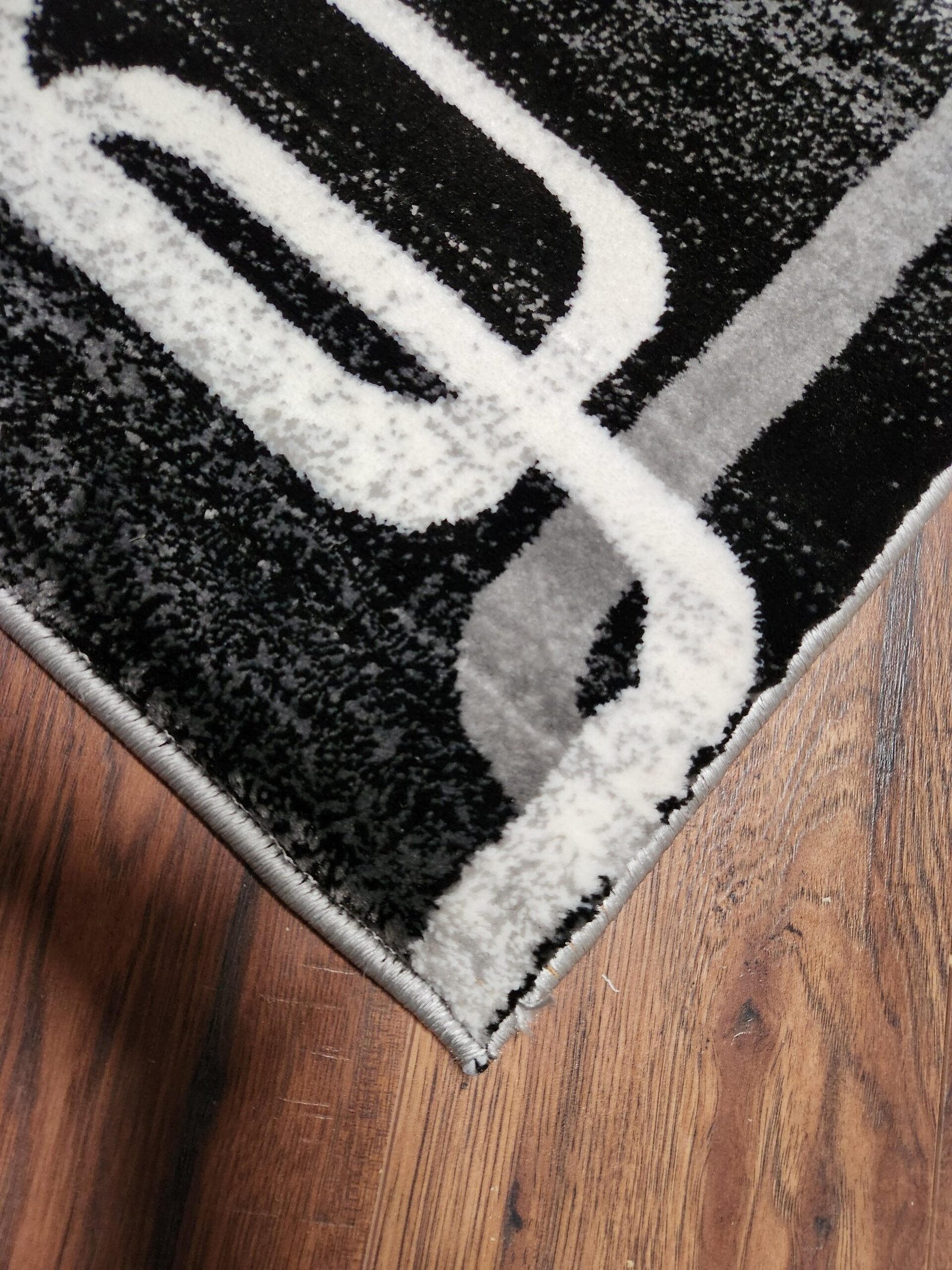 PR-75 Black & Grey Princeton Hand Carved by RugGuy