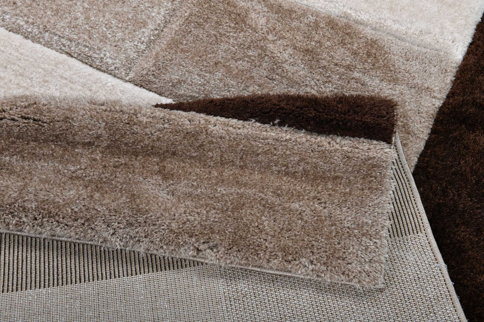 N82 Tetris – Brown & Beige by RugGuy